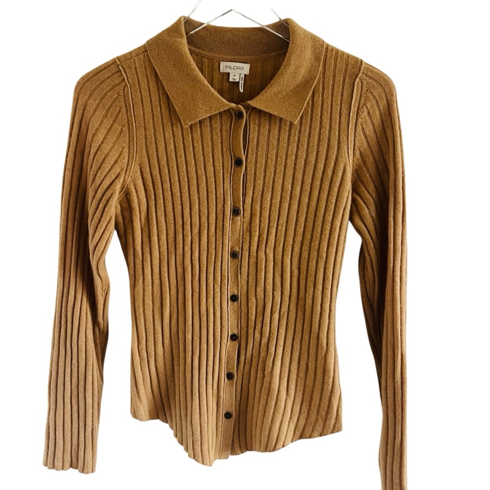 Pilcro 100% Cashmere Long Sleeve Shirt